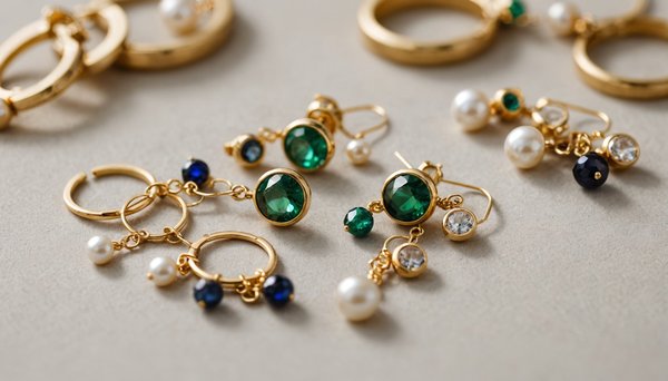 Découvrez la collection unique de boucles d'oreilles stylées